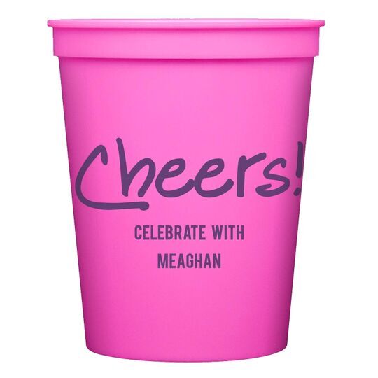 Studio Cheers Stadium Cups