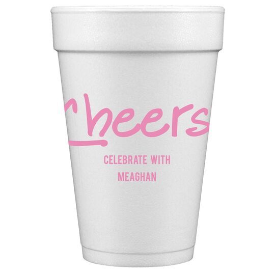 Studio Cheers Styrofoam Cups