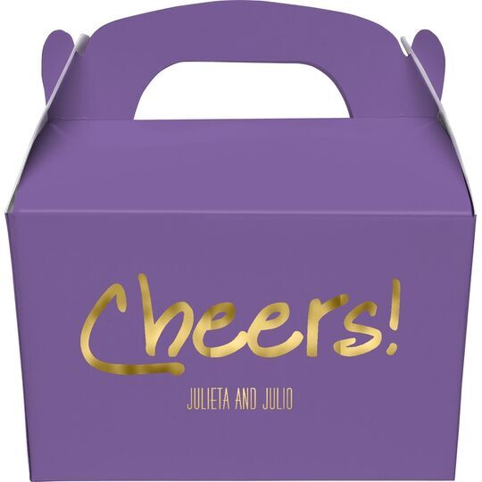 Studio Cheers Gable Favor Boxes