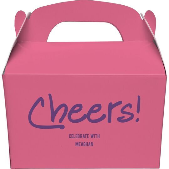 Studio Cheers Gable Favor Boxes