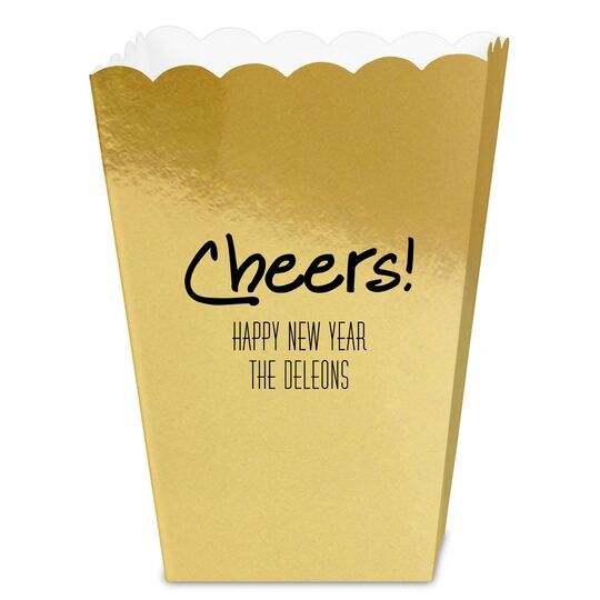 Studio Cheers Mini Popcorn Boxes