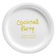 Studio Cocktail Party Paper Plates Image 1 of 2