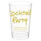 Studio Cocktail Party Clear Plastic Cups Image 1 of 2