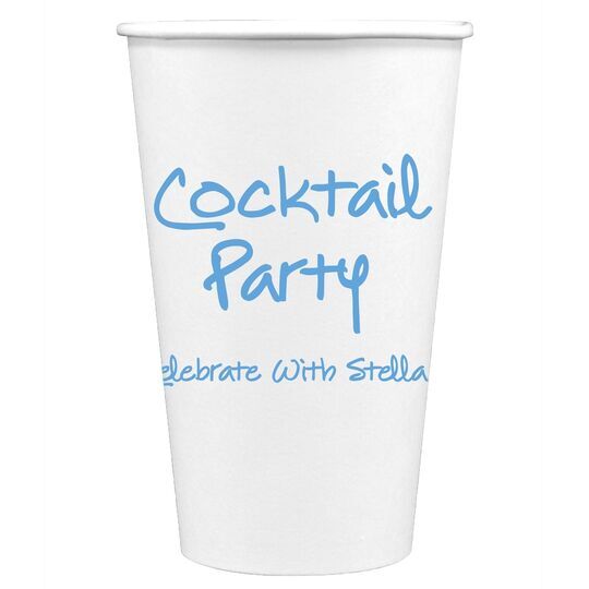 Studio Cocktail Party Paper Coffee Cups
