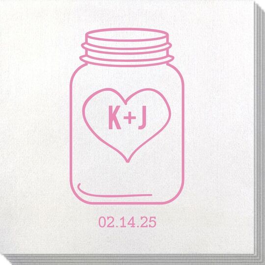 Mason Jar Bamboo Luxe Napkins