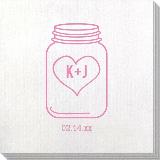 Mason Jar Bamboo Luxe Napkins