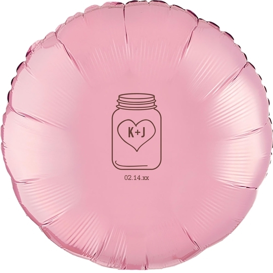 Mason Jar Mylar Balloons
