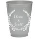 Floral Laurel Wreath Colored Shatterproof Cups Image 1 of 5