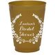 Floral Laurel Wreath Colored Shatterproof Cups Image 3 of 5