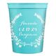 Floral Laurel Wreath Stadium Cups Image 5 of 5