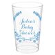 Floral Laurel Wreath Clear Plastic Cups Image 4 of 5