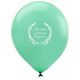 Floral Laurel Wreath Latex Balloons Image 2 of 5