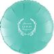 Floral Laurel Wreath Mylar Balloons Image 5 of 5