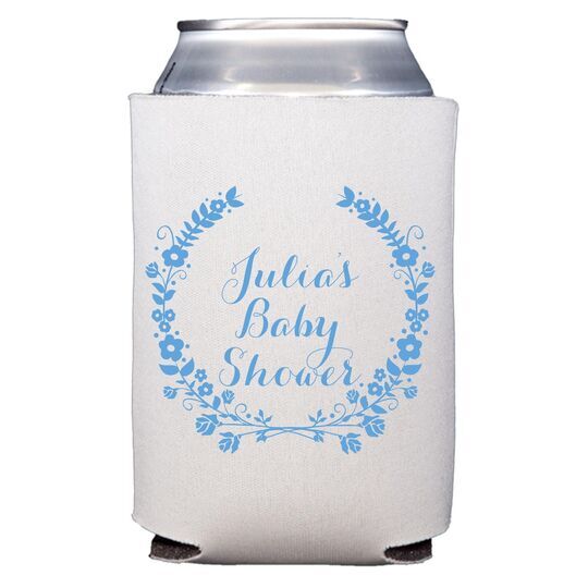 Floral Laurel Wreath Collapsible Huggers