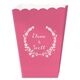 Floral Laurel Wreath Mini Popcorn Boxes Image 1 of 5