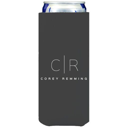 Duogram Initials Collapsible Slim Huggers