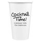 Studio Cocktail Time Paper Coffee Cups Image 1 of 2