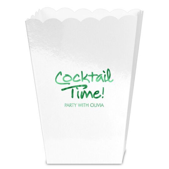 Studio Cocktail Time Mini Popcorn Boxes