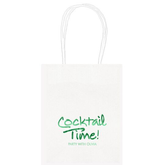 Studio Cocktail Time Mini Twisted Handled Bags