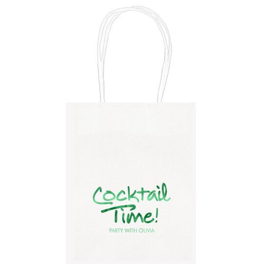 Studio Cocktail Time Mini Twisted Handled Bags