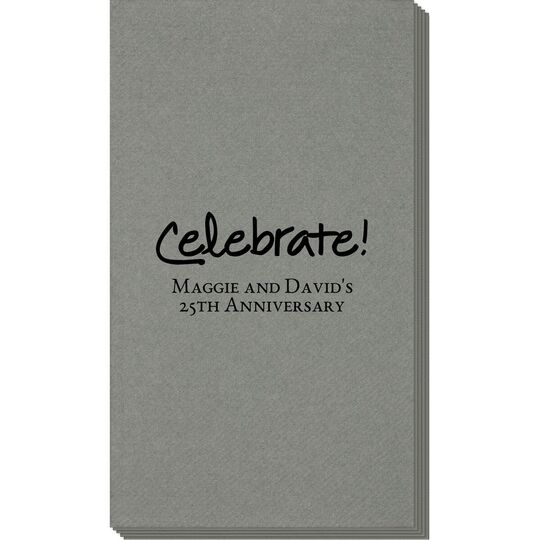 Studio Celebrate Linen Like Guest Towels