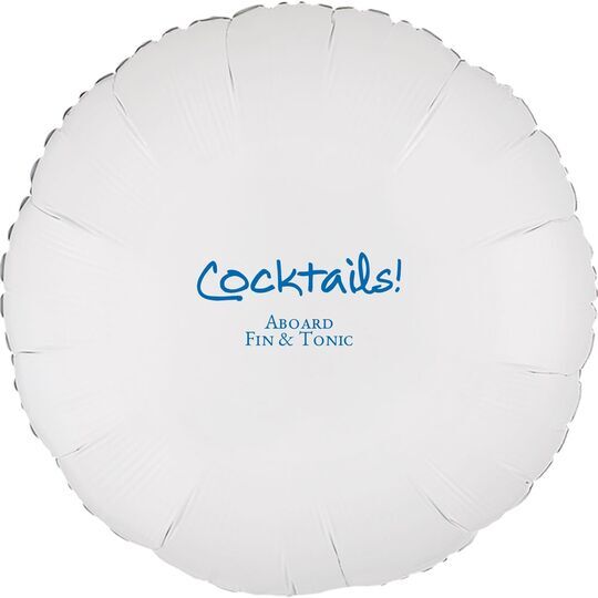 Studio Cocktails Mylar Balloons