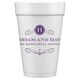 Initial Scroll Styrofoam Cups Image 4 of 4