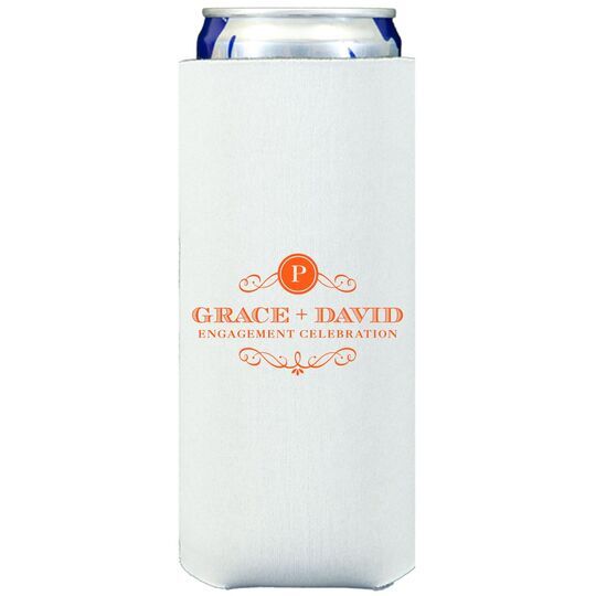 Initial Scroll Collapsible Slim Huggers