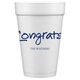 Studio Congrats Styrofoam Cups Image 1 of 2