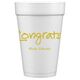 Studio Congrats Styrofoam Cups Image 2 of 2