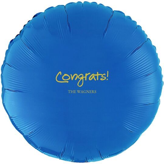 Studio Congrats Mylar Balloons