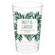 Palm Leaves Clear Plastic Cups Image 1 of 2