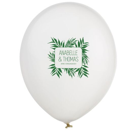 Palm Leaves Latex Balloons