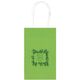 Palm Leaves Medium Twisted Handled Bags Image 1 of 2