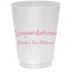 Studio Congratulations Colored Shatterproof Cups Image 2 of 6