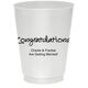 Studio Congratulations Colored Shatterproof Cups Image 6 of 6