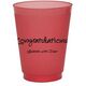 Studio Congratulations Colored Shatterproof Cups Image 1 of 6