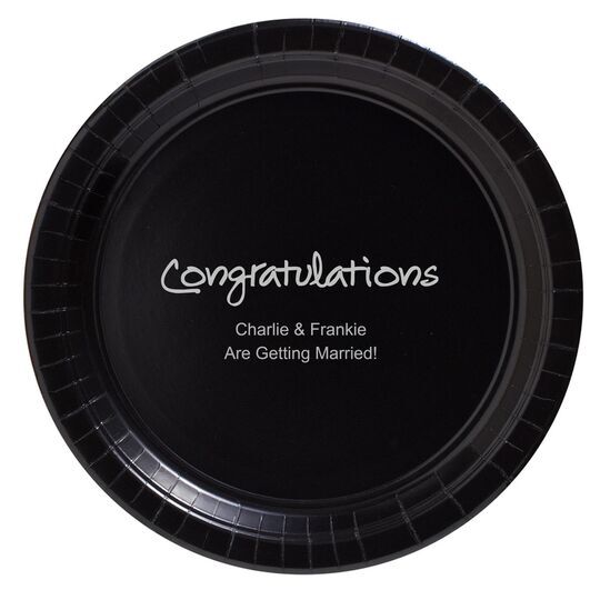 Studio Congratulations Paper Plates