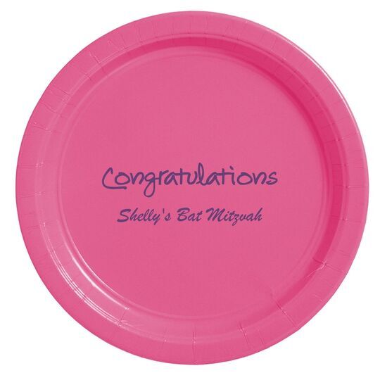Studio Congratulations Paper Plates