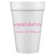 Studio Congratulations Styrofoam Cups Image 6 of 6