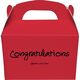 Studio Congratulations Gable Favor Boxes Image 1 of 6