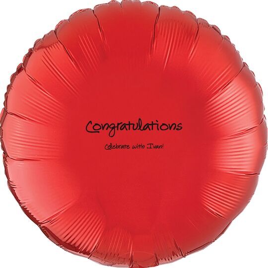 Studio Congratulations Mylar Balloons