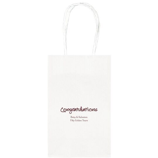 Studio Congratulations Medium Twisted Handled Bags