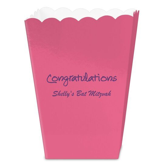 Studio Congratulations Mini Popcorn Boxes