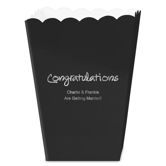 Studio Congratulations Mini Popcorn Boxes