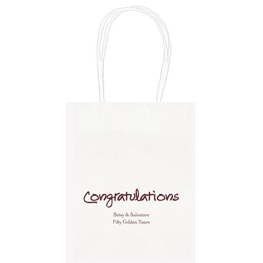 Studio Congratulations Mini Twisted Handled Bags