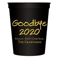 Studio Goodbye 2020 Stadium Cups