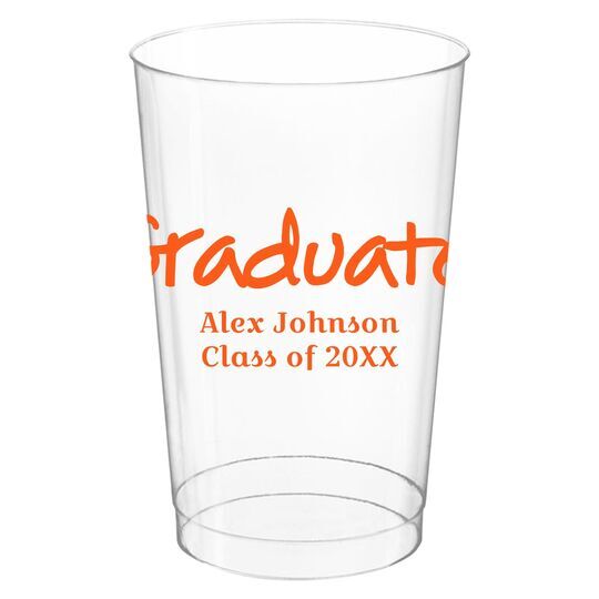 Studio Graduate Clear Plastic Cups