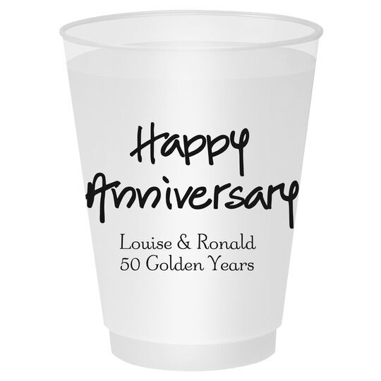 Studio Happy Anniversary Shatterproof Cups