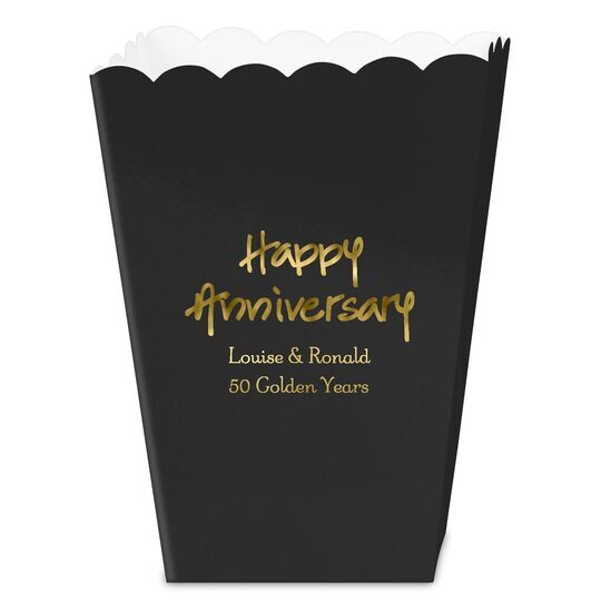 Studio Happy Anniversary Mini Popcorn Boxes